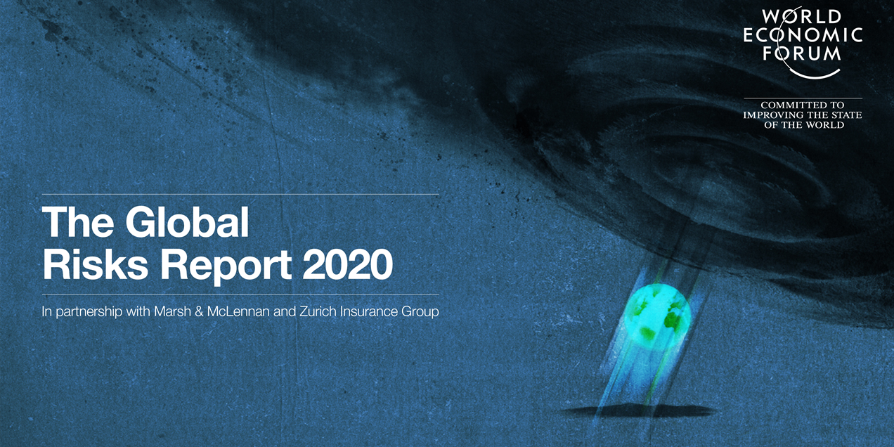 The Global Risks Report 2020 Cover - WEF